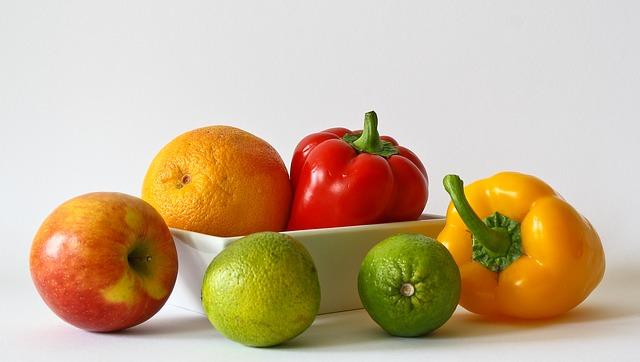 פירות וירקות בריאים